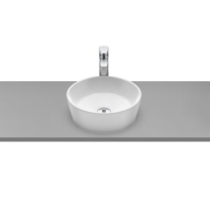 Optica vasque à poser round 350x350 mm blanc brillant - ROCA A327B15000 
