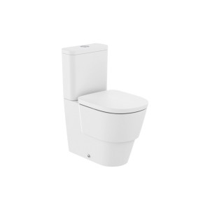 Tura cuvette de wc au sol roca rimless®, à évacuation duale blanc mat - ROCA A342697620 