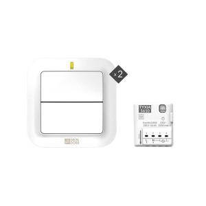 PACK TYXIA 611 - Pack éclairage va et vient sans fil - DELTADORE 6351410