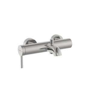 Ona mitigeur b-d mural avec inverseur auto pvd acier inoxydable - ROCA A5A029ESM0 