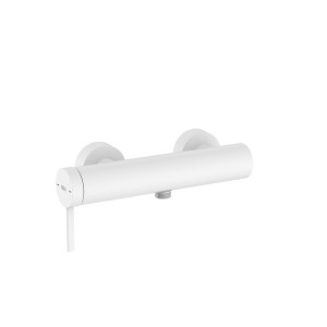 Ona mitigeur de douche mural avec raccords sans flexible ni douchette blanc mat - ROCA A5A219EB00 