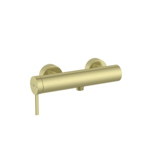 Ona mitigeur douche mural avec raccords pvd or brossé - ROCA A5A219EVA0 