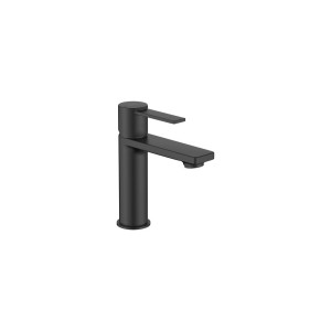 Targa mitigeur s pour lavabo corps lisse ouverture sur l'eau froide noir mat - ROCA A5A325FNB0 