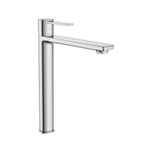 Targa mitigeur xl pour lavabo corps lisse ouverture sur l'eau froide chromé - ROCA A5A345FC00 