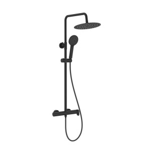 Vega plus round colonne douche télescopique (750–1120 mm) mitigeur monocommande - ROCA A5A9A6ENB0 