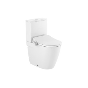 In-wash ona wc lavant au sol compact rimless réservoir (3/4,5l) émail supraglaze - ROCA A803461S01 