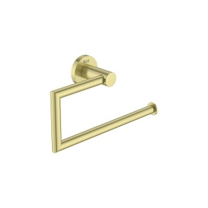 Hotels round porte-serviettes anneau or brossé - ROCA A817579VA0 