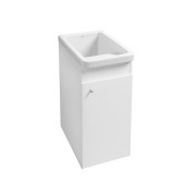 Henares unik (meuble + lavabo) 390 x 600 x 847 blanc brillant - ROCA A851028806 