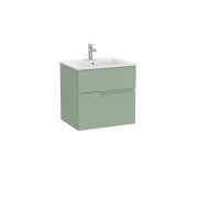 Victoria-n unik (meuble+lavabo) 2 tiroirs droite 600 mm vert sauge - ROCA A852095564 