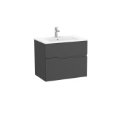 Victoria-n unik (meuble+lavabo) 2 tiroirs 700 mm onyx - ROCA A852096531 