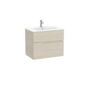Victoria-n unik (meuble+lavabo) 2 tiroirs 700 mm frêne clair - ROCA A852096541 