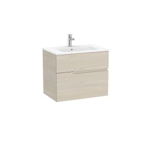 Victoria-n unik (meuble+lavabo) 2 tiroirs 700 mm frêne clair - ROCA A852096541 