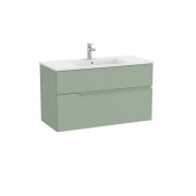 Victoria-n unik (meuble+lavabo) 2 tiroirs 1000 mm vert sauge - ROCA A852098564 