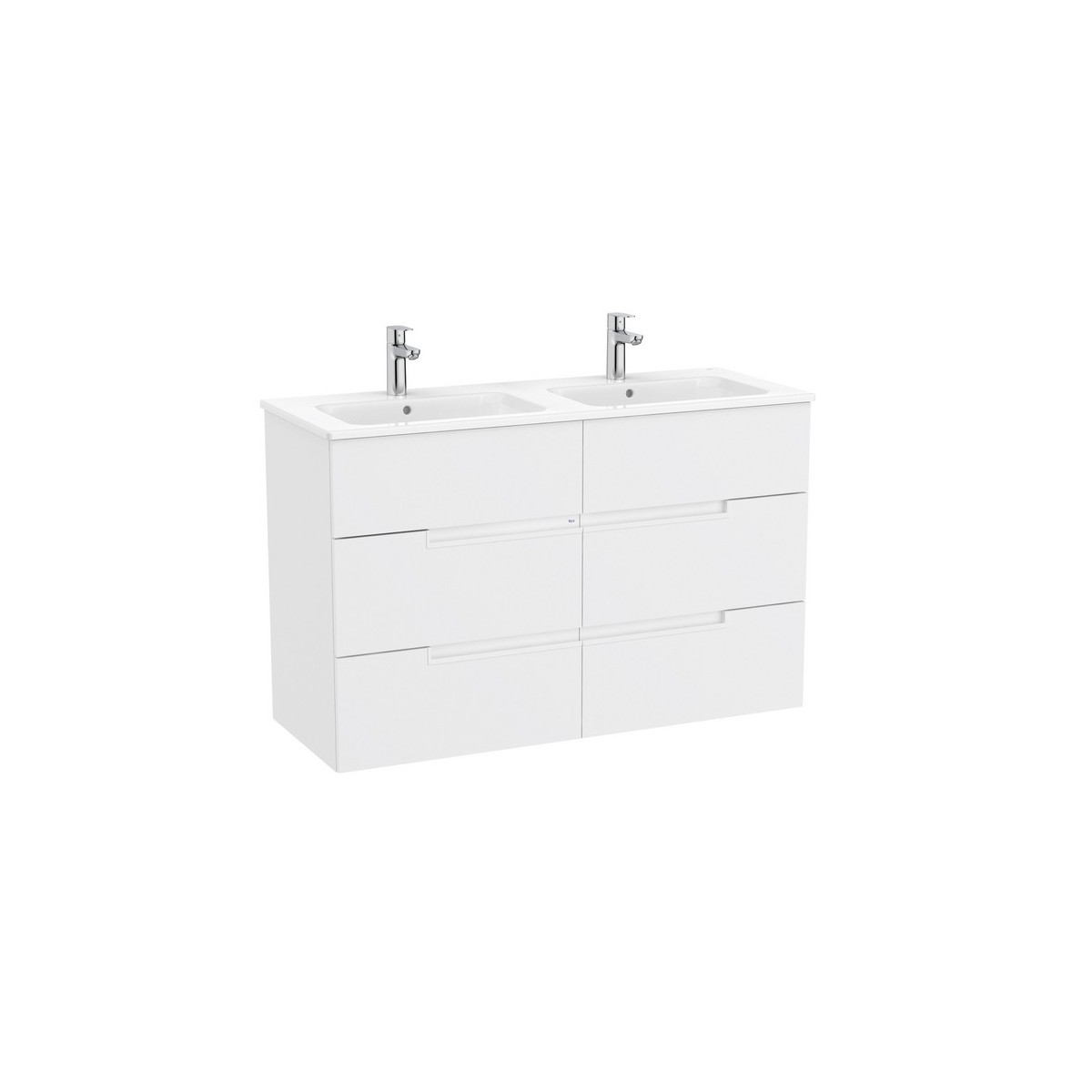 Victoria-n unik (meuble+lavabo) 6 tiroirs 1200 mm blanc mat - ROCA A852104509 
