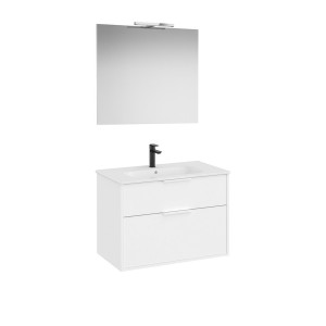 Optica pack 2 tiroirs 800 mm blanc mat - ROCA A852461509 