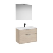 Optica pack 2 tiroirs 800 mm frêne clair - ROCA A852461541 