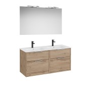 Optica pack 4 tiroirs 1200 mm noyer - ROCA A852463517 