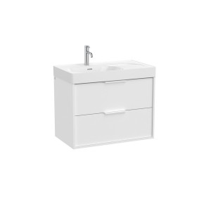 Meridian meubles 2 tiroirs 800 blanc mat - ROCA A858102509 