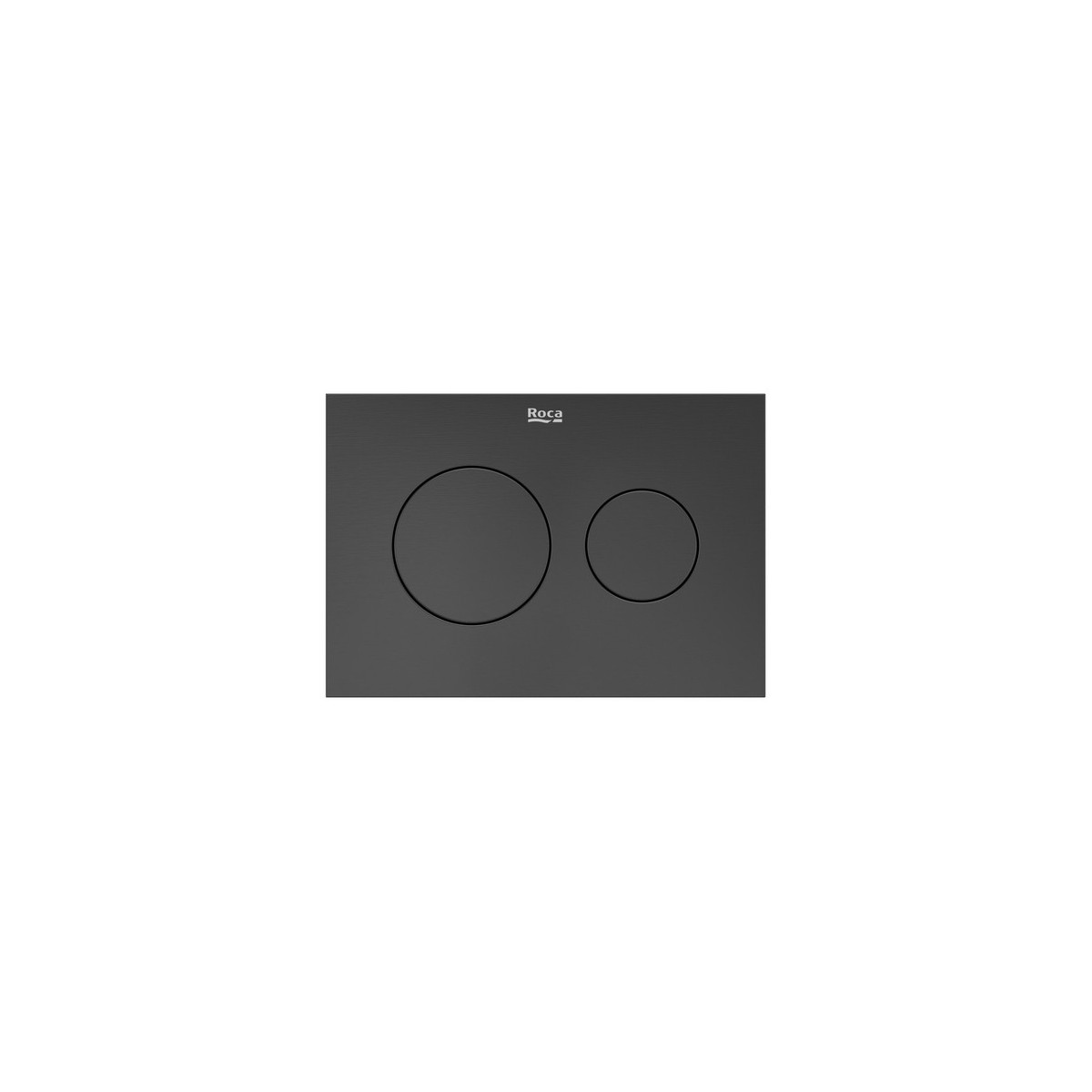 Ps3 double pour bâti-support duplo s titanium black brossé - ROCA A8902233NM 