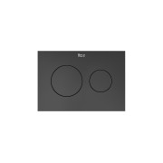 Ps3 double pour bâti-support duplo s titanium black brossé - ROCA A8902233NM 