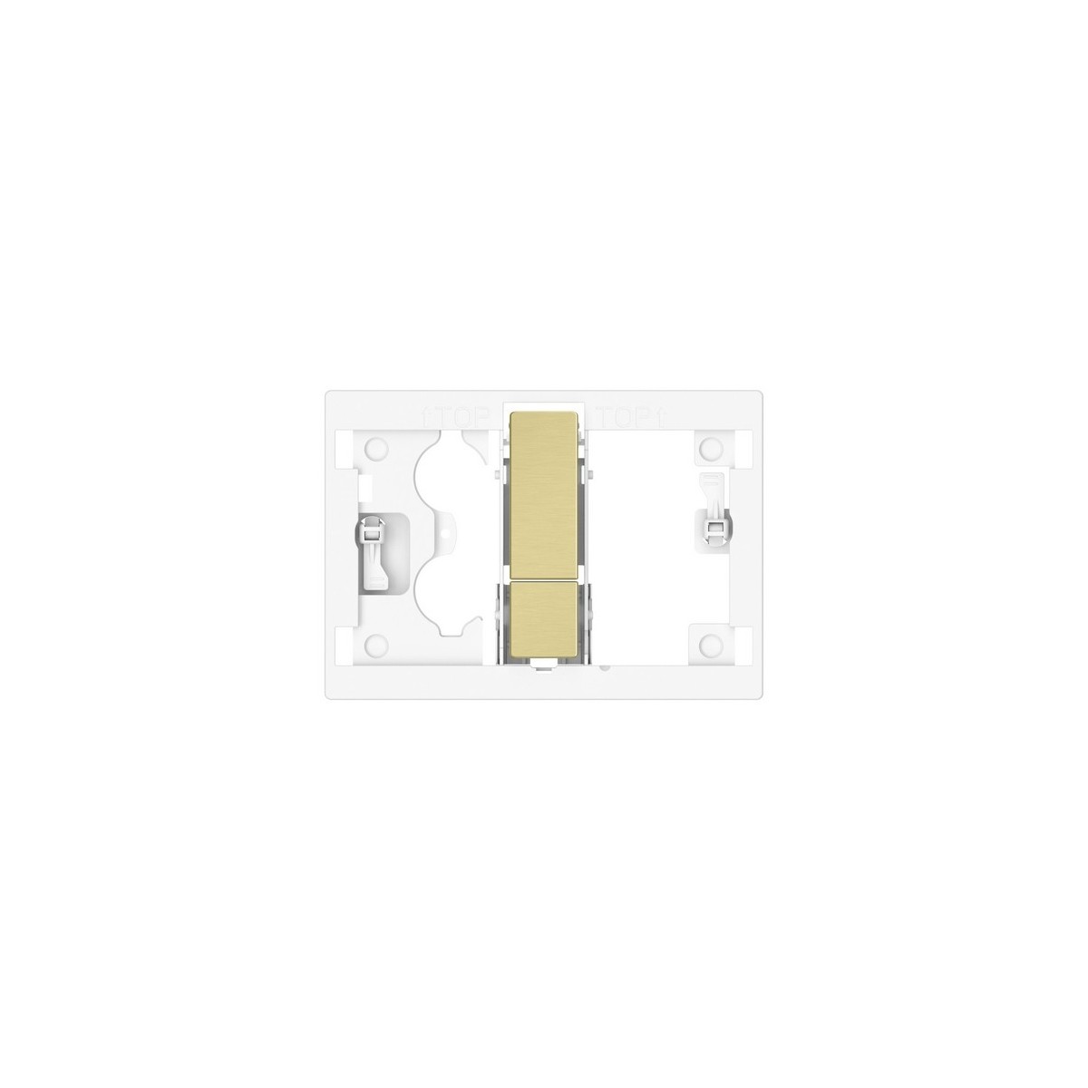 Ps4 boutons pour combiner avec panneau frontal ps4 or brossé - ROCA A8904213VA 