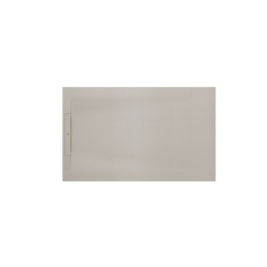 Pyros receveur en stonex avec vidage garde d'eau 30mm 1600x1000 beige - ROCA AP9016403E801650 