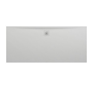 Rec. de dch rect év. excent. pro 200x90 gris cl - LAUFEN H2159530770001 