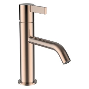 Kartell • laufen mitigeur de lavabo bec fixe 135 mm sans vidage pvd or rose - LAUFEN H3113310821201 