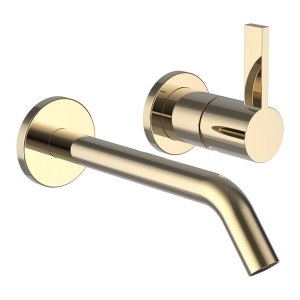 Simibox 2-point décor pr mitigeur de lav enc k. by laufen doré brillant - LAUFEN H3113360011201 