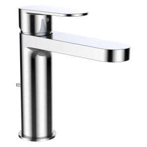 Neja mitigeur de lavabo, bec fixe 132 mm, avec vidage chromé - LAUFEN H3115110041211 
