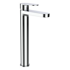 Neja mitigeur de lavabo rehaussé, bec 132 mm, sans vidage chromé - LAUFEN H3115180041201 