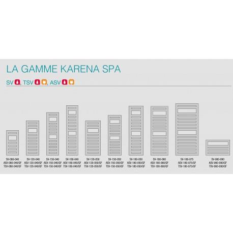 Sèche-serviette ACOVA - KARÉNA Spa électrique 300W TSV-080-040/GF
