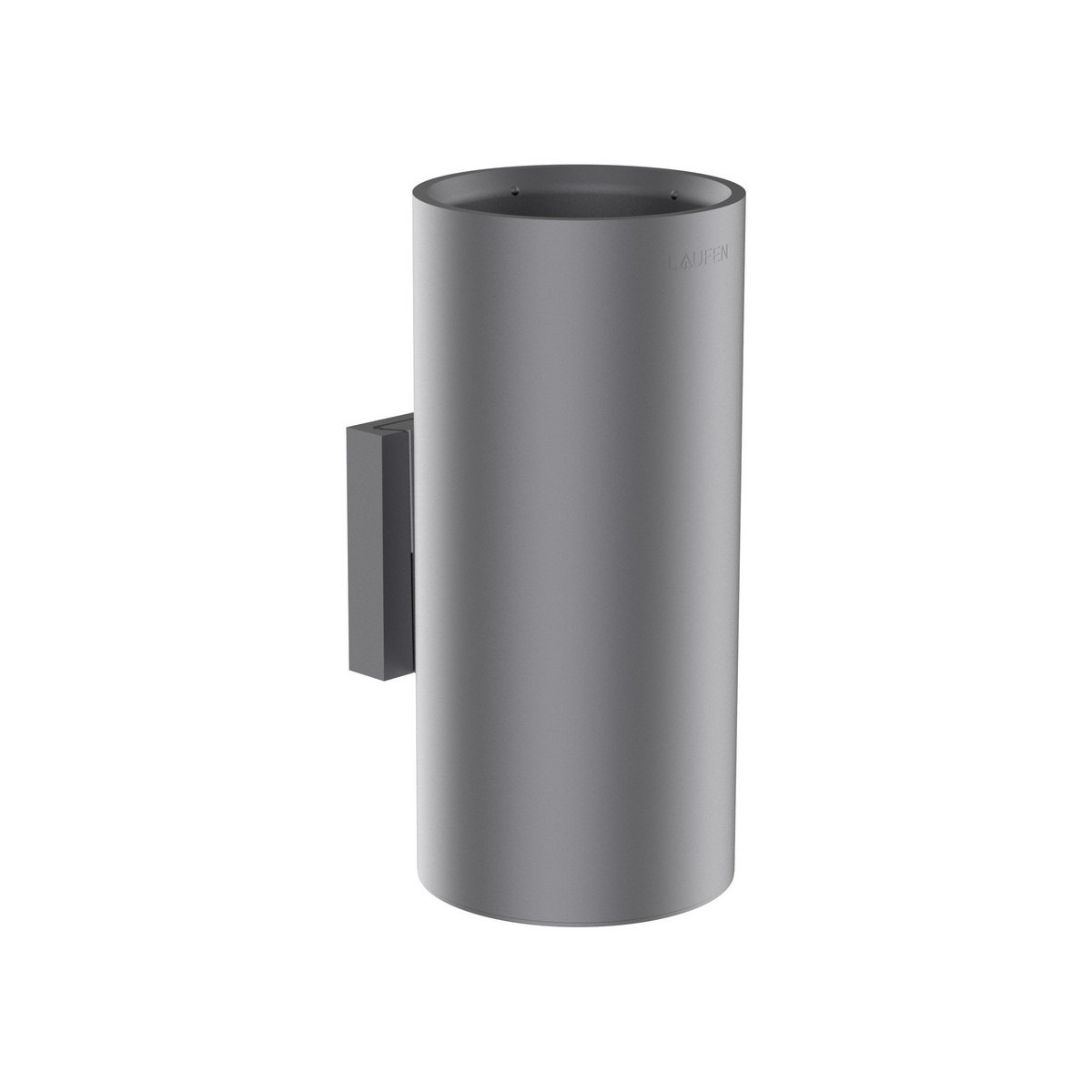 Niara porte-brosse à dents mural pvd couleur inox 62x83x134 mm - LAUFEN H3820611610001 