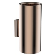 Niara porte-brosse à dents mural rose gold brossé 62x83x134 mm - LAUFEN H3820611620001 