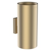 Niara porte-brosse à dents mural or pâle mat 62x83x134 mm - LAUFEN H3820611650001 