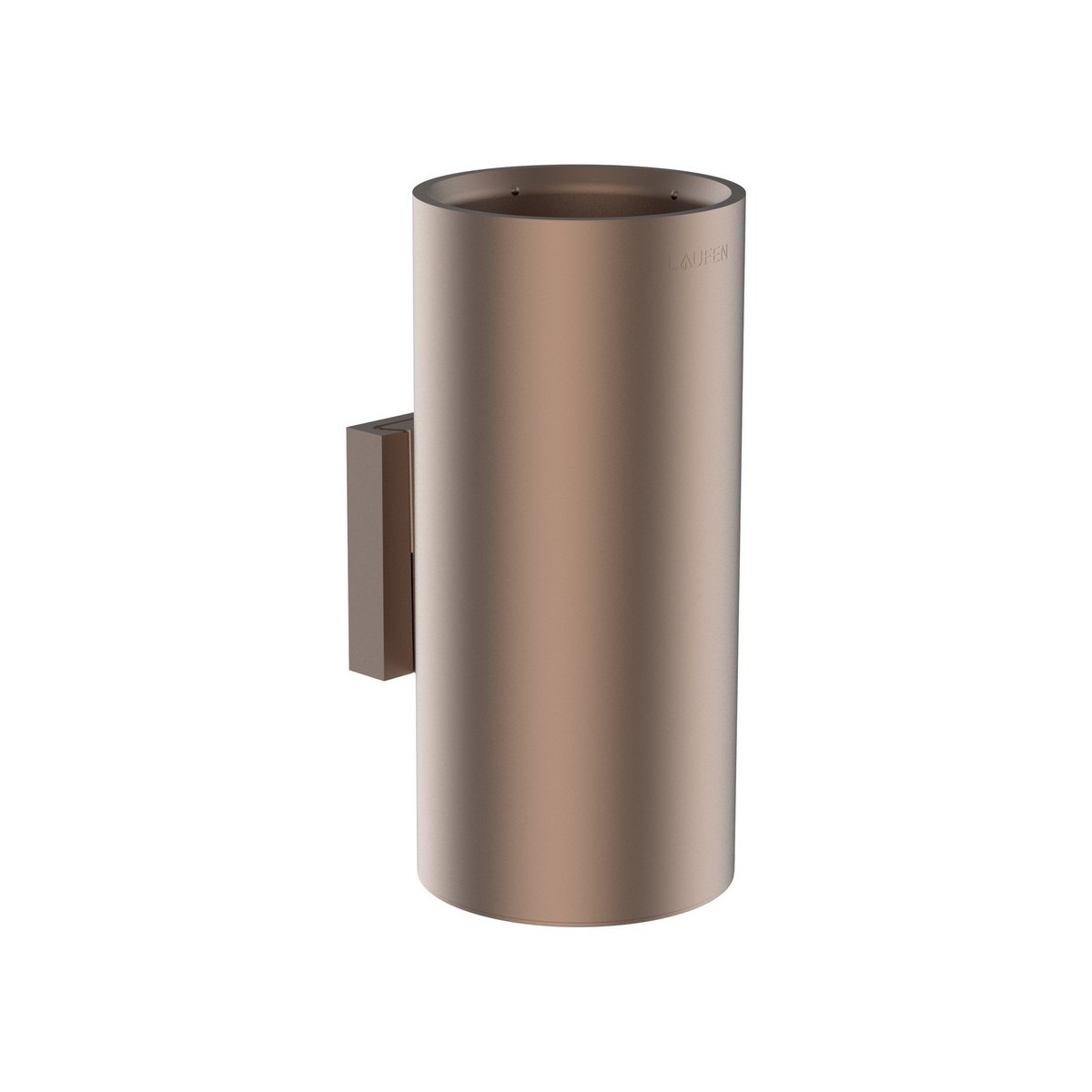 Niara porte-brosse à dents mural pvd or rosé brossé 62x83x134 mm - LAUFEN H3820611680001 