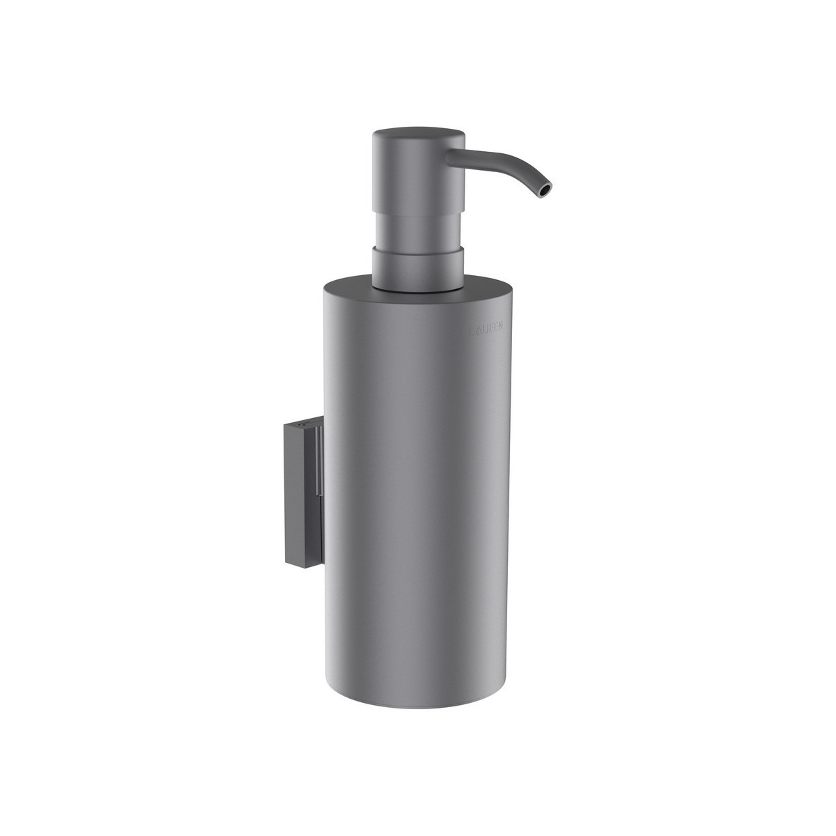 Niara distributeur de savon liquide mural pvd couleur inox 62x107x187 mm - LAUFEN H3830621610001 