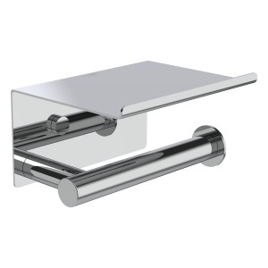 Niara porte-papier toilette avec couvercle chromé 159x112x88 mm - LAUFEN H3840620040031 