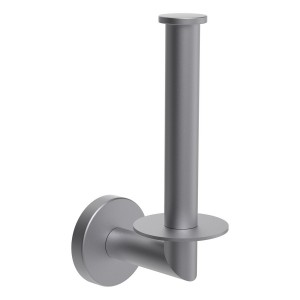 Niara porte-papier toilette vertical pvd couleur inox 58x95x176 mm - LAUFEN H3840621610021 