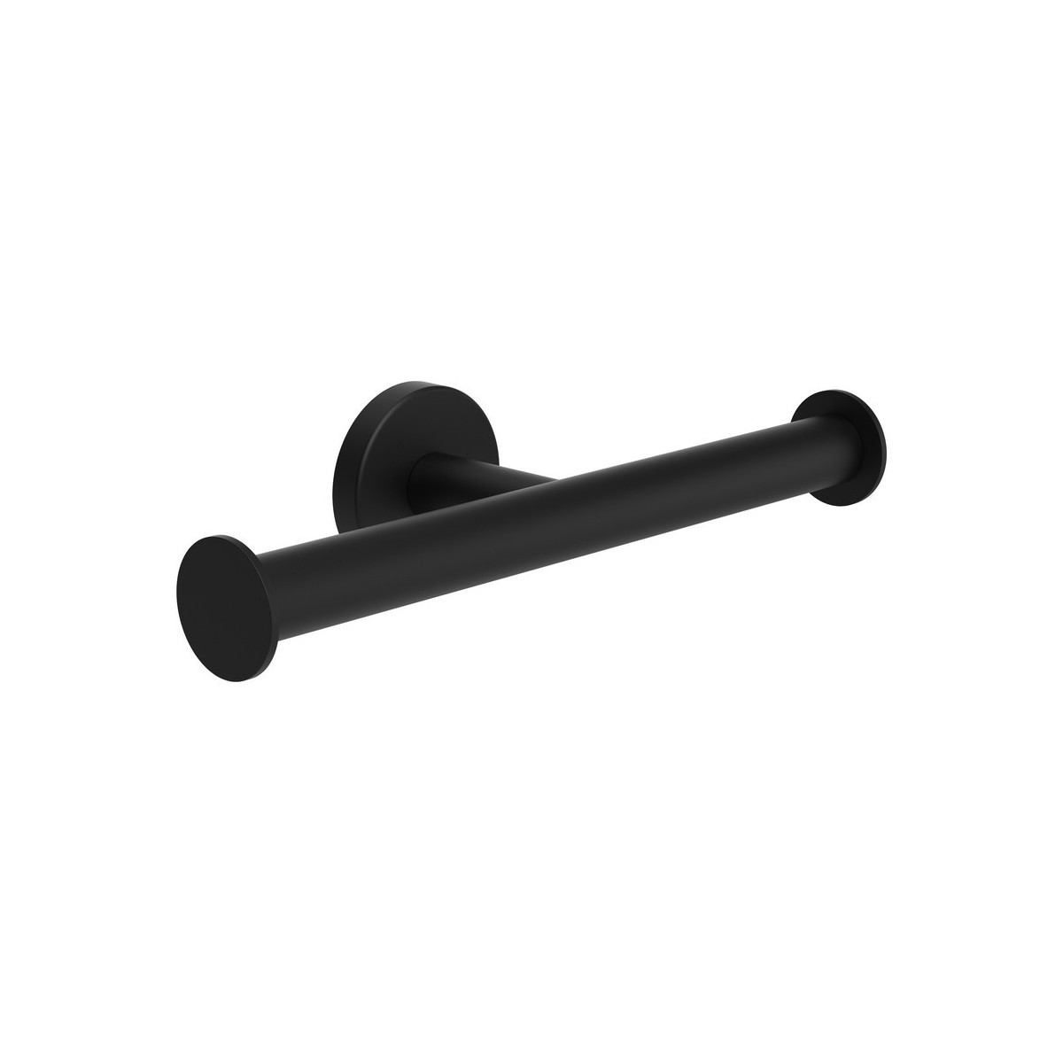 Niara porte-papier toilette double sans couvercle titane noir mat 245x82x58 mm - LAUFEN H3840621630011 