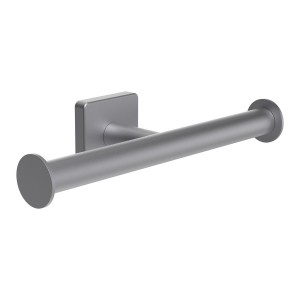 Niara s porte-papier toilette double sans couvercle pvd couleur inox 245x82x58mm - LAUFEN H3840721610011 