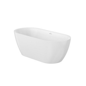 Noya baignoire ilôt acrylique avec trop-plein slim 1650x750 mm blanc - ROCA A248798000 