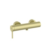 Ona mitigeur douche mural avec raccords pvd or brossé - ROCA A5A219EVA0 