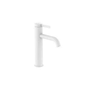 Ona mitigeur de lavabo mezzo corps lisse avec vidage clic-clac blanc mat - ROCA A5A3C9EB00 