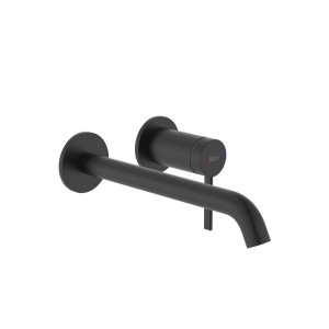 Ona mitigeur lavabo monotrou à encastrer noir mat - ROCA A5A459ENB0 