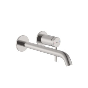 Ona mitigeur lavabo monotrou à encastrer pvd acier inoxydable - ROCA A5A459ESM0 