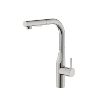 Glera mit évier bec tube mobile douchette extractible 2f pvd acier inoxydable - ROCA A5A854DSM0 