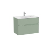 Victoria-n unik (meuble+lavabo) 2 tiroirs 800 mm vert sauge - ROCA A852097564 