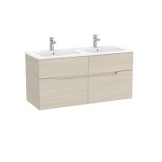 Victoria-n unik (meuble+lavabo) 4 tiroirs 1200 mm frêne clair - ROCA A852099541 
