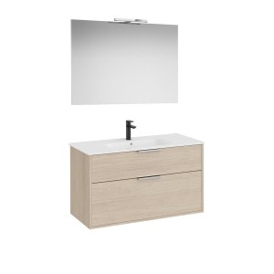 Optica pack 2 tiroirs 1000 mm frêne clair - ROCA A852462541 